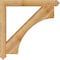 Ekena Millwork Westlake Arts & Crafts Rough Sawn Bracket, Western Red Cedar, 4"W x 40"D x 40"H BKT04X40X40WTL03RWR - alternate 3